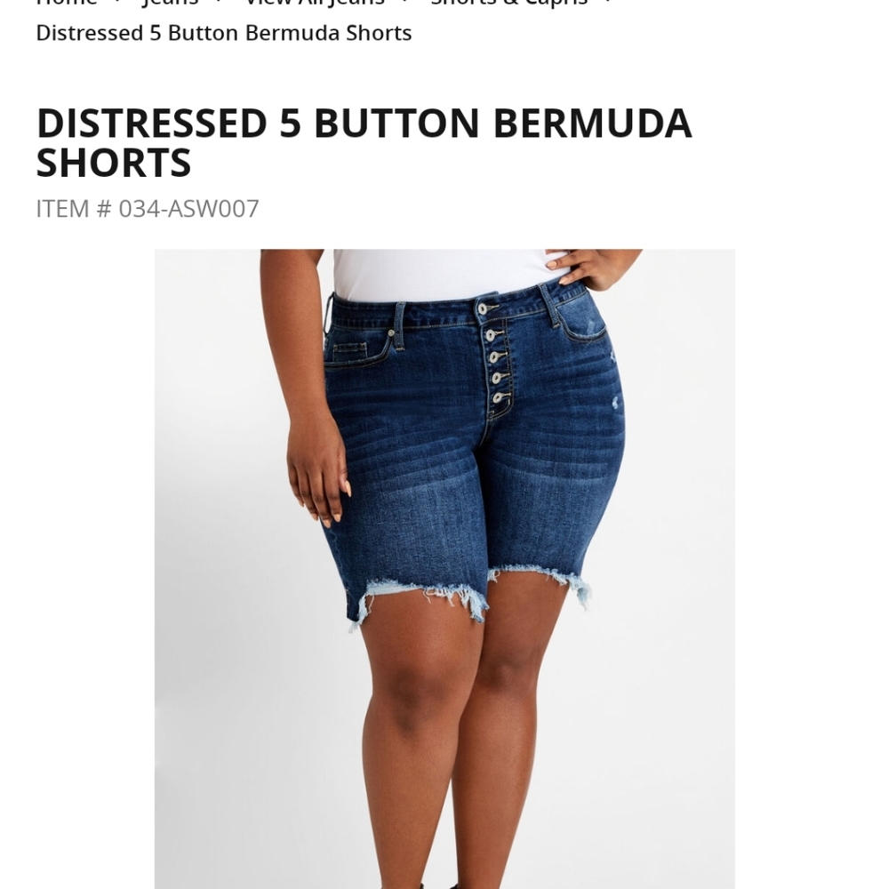Jean shorts